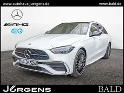 Weiss unilack polarweiss Gebraucht 2024 Mercedes C200 AMG Kombi | 44.880 € (Etwas zu teuer)