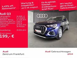 Navarrablau metallic Gebraucht 2024 Audi Q3 Advanced SUV | 36.849 € (Guter Preis)
