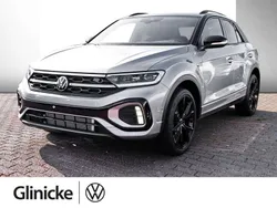 Pyritsilber metallic / schwarz Gebraucht 2025 VW T-Roc R-line SUV | 39.850 €