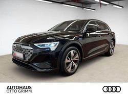 Schwarz (mythosschwarz metallic) Gebraucht 2023 Audi Q8 e-tron Advanced SUV | 54.979 € (Fairer Preis)