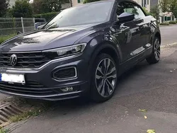 Grau Gebraucht 2022 VW T-Roc Cabriolet R-line Cabrio | 32.700 € (Teuer)