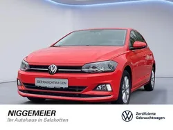 Rot Gebraucht 2021 VW Polo Highline Limousine | 15.690 € (Fairer Preis)