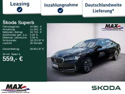 Ebony schwarz metallic Gebraucht 2024 Skoda Superb Selection Limousine | 44.980 €