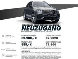Selenitgrau metalliclack Gebraucht 2020 Mercedes GLE53 AMG AMG SUV | 69.900 € (Teuer)