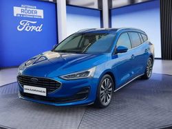 Desert island blue metallic Gebraucht 2023 Ford Focus Titanium X Kombi | 24.890 € (Fairer Preis)