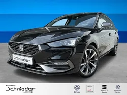 Midnight schwarz (metallic) Gebraucht 2021 Seat Leon FR Kombi | 22.490 € (Etwas zu teuer)
