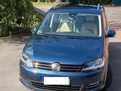 Blau Gebraucht 2016 VW Sharan Highline Van / Kleinbus | 16.500 € (Fairer Preis)