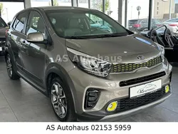 Grau Gebraucht 2018 Kia Picanto X-Line Kleinwagen | 13.350 € (Etwas zu teuer)