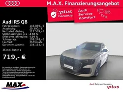 Weiß Gebraucht 2024 Audi RS Q8 Performance SUV | 146.869 €