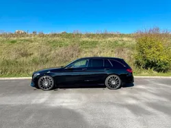 Schwarz Gebraucht 2017 Mercedes C300 AMG line Kombi | 27.500 € (Teuer)