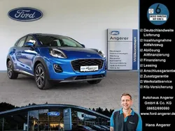 Desert island blue metallic Gebraucht 2021 Ford Puma Titanium SUV | 16.990 € (Guter Preis)