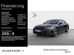 Sebringschwarz kristalleffekt Gebraucht 2025 Audi A8 Sport Limousine | 75.880 € (Superpreis)