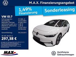 Gletscherweiß metallic schwarz Neu 2025 VW ID.7 GTX Limousine | 57.369 € (Etwas zu teuer)