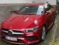 Rot Gebraucht 2020 Mercedes CLA220 AMG line Limousine | 29.999 € (Guter Preis)