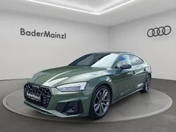 Distriktgrün metallic Gebraucht 2022 Audi A5 Sportback S-Line Limousine | 45.930 € (Teuer)