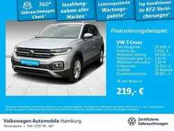 Silber Gebraucht 2021 VW T-Cross Style SUV | 23.930 € (Fairer Preis)