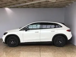 Manufaktur diamantweiß bright Gebraucht 2023 Mercedes EQE350 Night SUV | 65.470 € (Guter Preis)