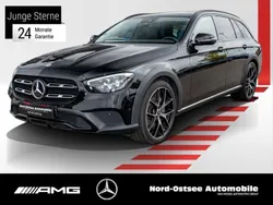 Schwarz Gebraucht 2022 Mercedes E220 Night Limousine | 39.490 € (Etwas zu teuer)