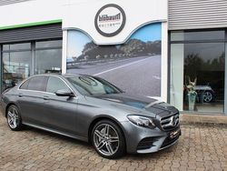 Grau Gebraucht 2017 Mercedes E400 AMG line Limousine | 31.951 € (Etwas zu teuer)