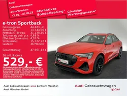 Catalunyarot metallic Gebraucht 2021 Audi e-tron S-Line SUV | 44.483 € (Etwas zu teuer)