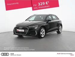 Schwarz Gebraucht 2022 Audi A3 Sportback S-Line Limousine | 26.980 € (Guter Preis)