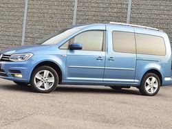 Blau Gebraucht 2019 VW Caddy Maxi Highline Van / Kleinbus | 19.480 € (Fairer Preis)