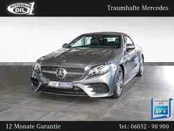 Grau (selenitgrau metalliclack) Gebraucht 2020 Mercedes E220 AMG line Cabrio | 38.850 € (Fairer Preis)