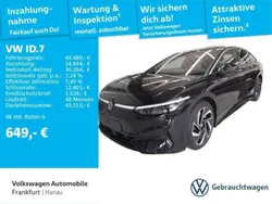 Grenadillschwarz metallic Gebraucht 2024 VW ID.7 Pro Limousine | 49.480 € (Fairer Preis)