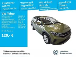 Visual green metallic Gebraucht 2024 VW Taigo SUV | 18.280 € (Guter Preis)