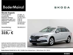 Brillantsilber metallic Gebraucht 2022 Skoda Superb Ambition Kombi | 27.950 € (Fairer Preis)