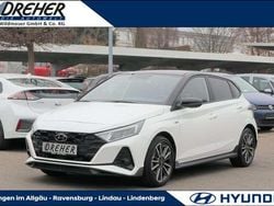 Atlas white/ phantom black Gebraucht 2023 Hyundai i20 N Line Kleinwagen | 16.990 € (Fairer Preis)