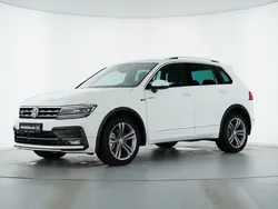 Pure white Gebraucht 2018 VW Tiguan R-line SUV | 30.889 € (Fairer Preis)