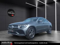 Grau Gebraucht 2019 Mercedes GLC220 AMG line Coupé | 41.989 € (Etwas zu teuer)