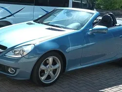 Blau Gebraucht 2010 Mercedes SLK200 Cabrio | 8.999 € (Fairer Preis)
