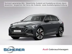 Magnetgrau (metallic) Gebraucht 2023 Audi Q8 e-tron S-Line SUV | 54.900 € (Guter Preis)