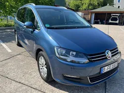 Blau Gebraucht 2016 VW Sharan Van / Kleinbus | 19.000 € (Guter Preis)