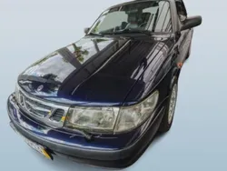 Blau Gebraucht 1998 Saab 9-3 Cabriolet Cabrio | 5.200 €