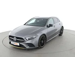 Grau Gebraucht 2018 Mercedes A250 AMG line Limousine | 26.890 € (Etwas zu teuer)