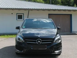 Schwarz Gebraucht 2016 Mercedes B220 AMG line Van / Kleinbus | 15.500 € (Guter Preis)