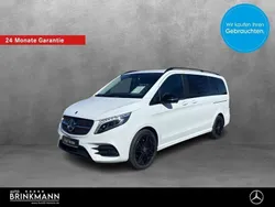 Bergkristallweiß Gebraucht 2020 Mercedes V300 AMG line Van / Kleinbus | 55.490 € (Etwas zu teuer)