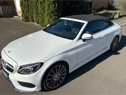Weiß Gebraucht 2016 Mercedes C180 AMG Cabrio | 24.500 € (Etwas zu teuer)