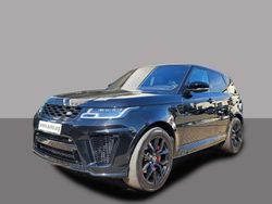 Santorini black (schwarz) Gebraucht 2021 Land Rover Range Rover Sport SVR SUV | 79.844 € (Fairer Preis)