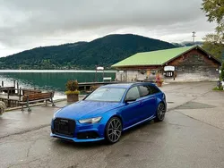 Blau Gebraucht 2018 Audi RS6 Performance Kombi | 54.000 € (Superpreis)
