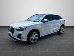 Gletscherweiß metallic (metallic) Gebraucht 2023 Audi Q2 Ambiente SUV | 30.400 € (Fairer Preis)