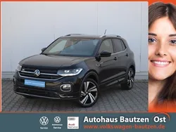 Schwarz (deep black perleffekt) Gebraucht 2021 VW T-Cross R-line SUV | 23.641 € (Fairer Preis)