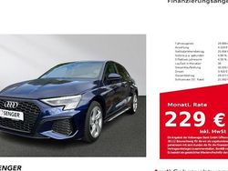 Navarrablau metallic Gebraucht 2023 Audi A3 S-Line Limousine | 29.880 € (Guter Preis)