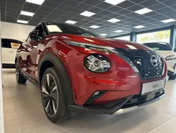 Fuji sunset red metallic/black Gebraucht 2023 Nissan Juke SUV | 26.900 € (Fairer Preis)