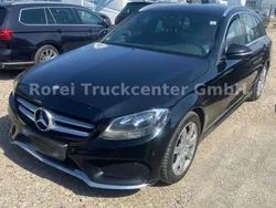 Schwarz Gebraucht 2015 Mercedes C220 AMG line Limousine | 10.900 € (Fairer Preis)