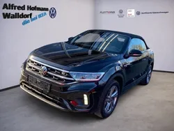 Schwarz Gebraucht 2024 VW T-Roc Cabriolet R-line Cabrio | 37.703 € (Etwas zu teuer)