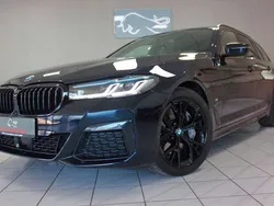 Mcarbonschwarz met (metallic) Gebraucht 2023 BMW 530 Shadowline Kombi | 48.900 € (Etwas zu teuer)